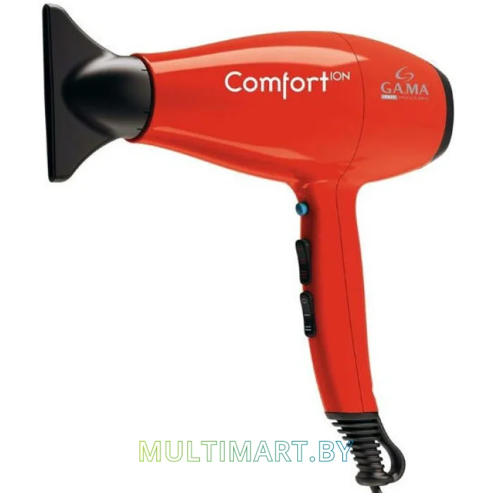 Фен GA.MA Comfort (Ion Rosso)